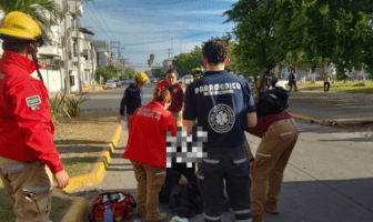 Noticias de Puerto Vallarta | NotiespacioPV | Derrapa motociclista en la avenida Francisco Villa
