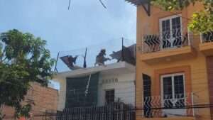 Controlan incendio en una vivienda de la colonia Olímpica