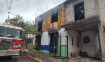 Incendio en vivienda de la colonia Ramblases