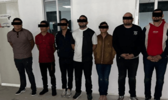 Siete presuntos miembros del CJNG son detenidos en Uruapan, Michoacán
