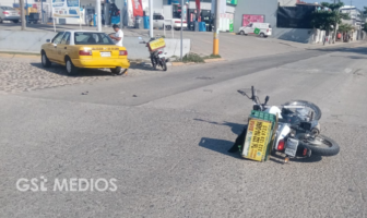 Motociclista lesionado tras colisión en Avenida Las Palmas