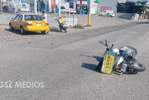 Motociclista lesionado tras colisión en Avenida Las Palmas