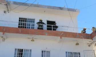Se registra incendio en vivienda de la colonia Lomas del Calvario