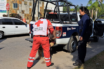 Autoridades auxilian a hombre con quemaduras en Fluvial Vallarta