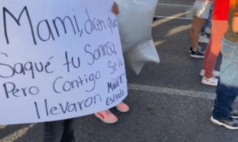 Huérfanos marchan en Hermosillo pidiendo el regreso de sus padres en el Día del Niño