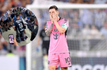 Afición del Monterrey pisa jersey de Messi tras victoria en la Champions Cup