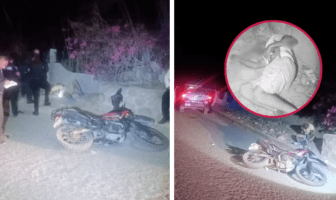 Motociclista lesionado tras derrapar en la colonia Las Mojoneras