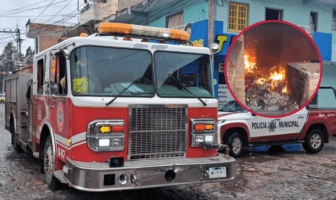 Se registra un incendio en una vivienda en el centro de El Pitillal