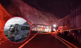 Accidente de autobús en Cuacnopalan-Oaxaca deja 41 lesionados y 4 muertos