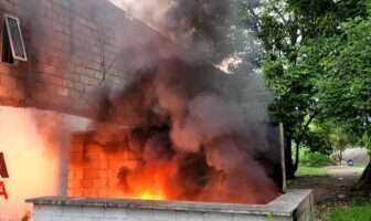 Prenden fuego a electrodomésticos en Mojoneras Prenden fuego a electrodomésticos en Mojoneras