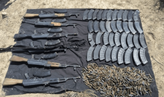 Guardia Nacional y Ejército aseguran arsenal en Sonora tras enfrentamiento