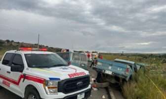 Brutal accidente carretero en Ojuelos, Jalisco, deja 6 muertos