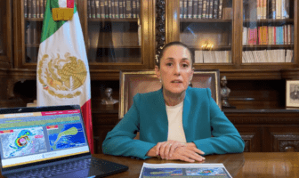 Sheinbaum alerta sobre la proximidad del huracán "Milton" hacia Yucatán