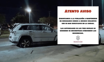 Mazatlán vive noche de terror por enfrentamientos armados