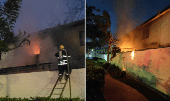 Incendio en el Fraccionamiento Maralta afecta dos viviendas Incendio en el Fraccionamiento Maralta afecta dos viviendas