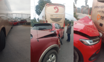 Carambola en Puerto Vallarta deja una mujer lesionada Carambola en Puerto Vallarta deja una mujer lesionada