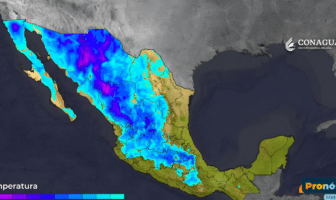 Frente frío afectará gran parte de México Fuerte frente frío afectará gran parte de México