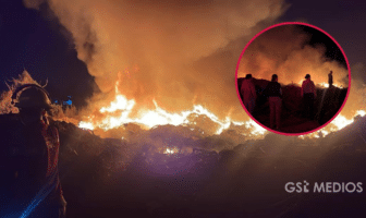 Incendio en basurero clandestino de San José del Valle provocó alarma