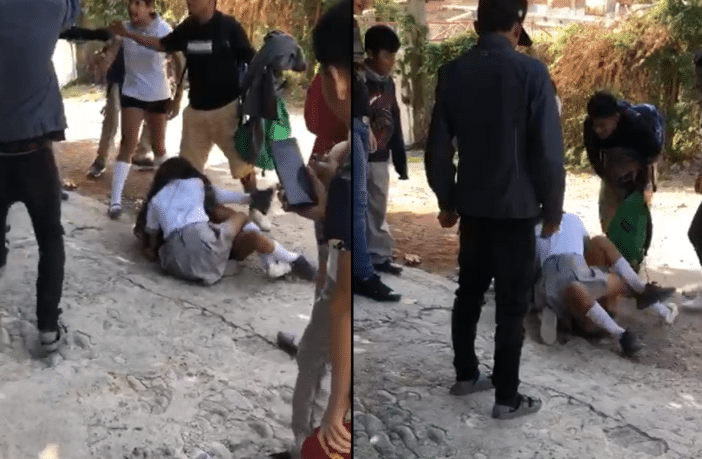 Exhiben otro caso de bullying en la Secundaria #132
