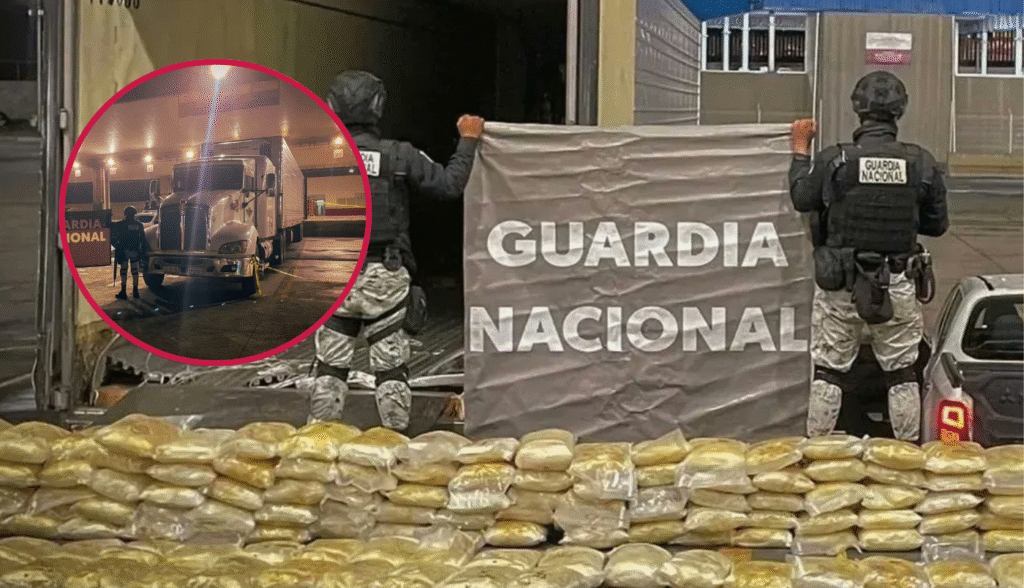 Decomisan más de media tonelada de droga en la frontera de Tijuana