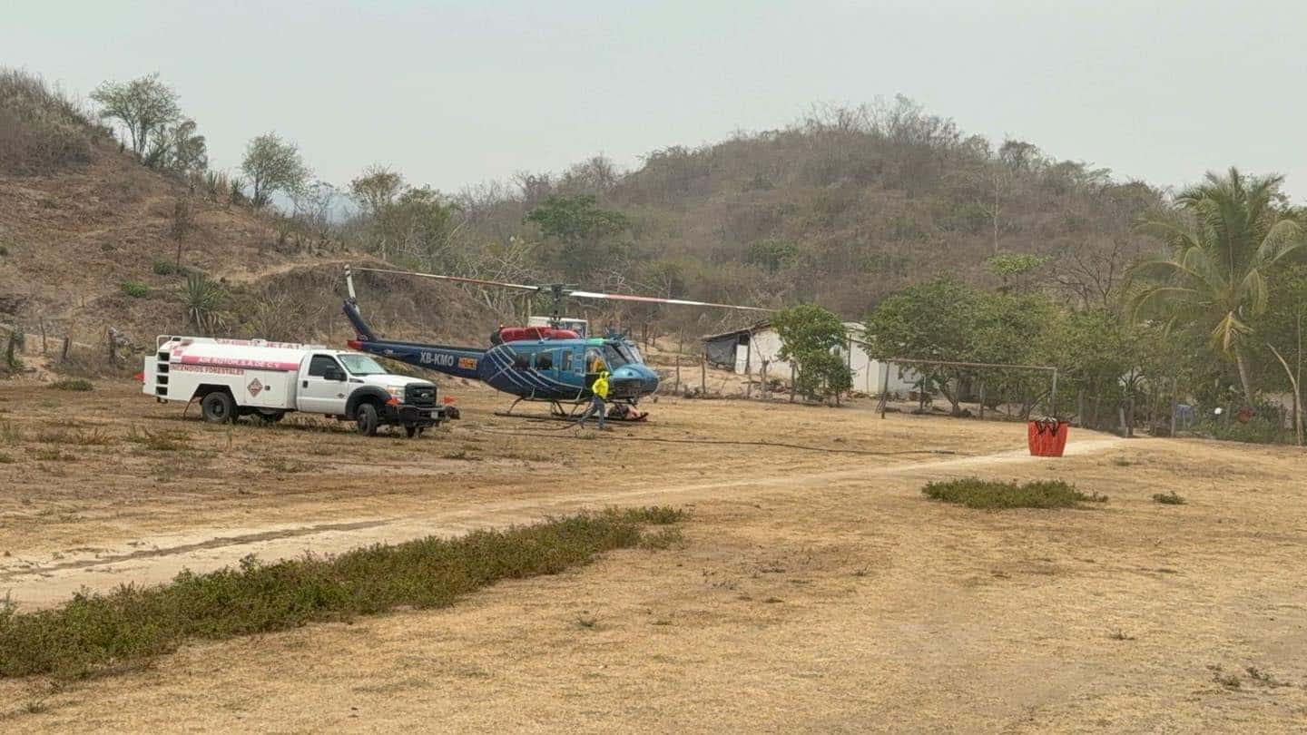 Controlan incendio forestal registrado en Tomatlán y Cabo Corrientes