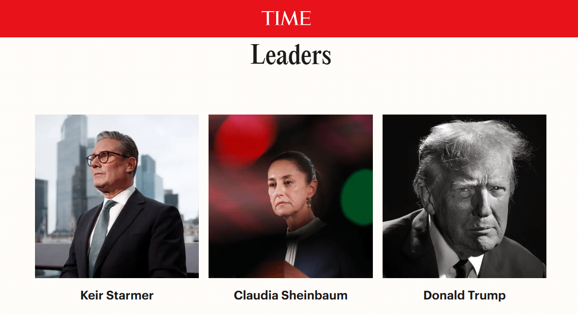 Claudia Sheinbaum atribuye reconocimiento de Time al pueblo de México