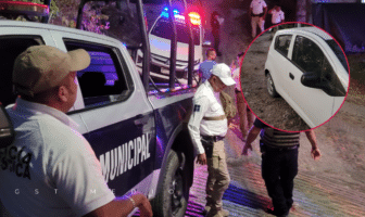 Intensa persecución en la colonia 5 de Diciembre termina con la recuperación de un vehículo robado