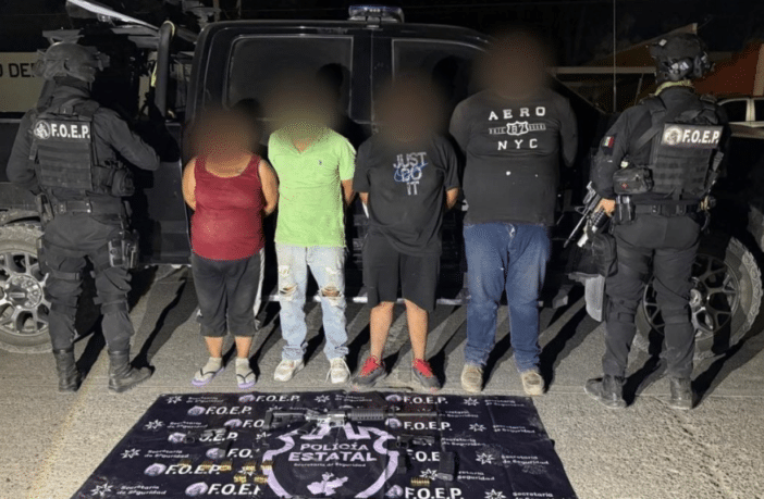 Cae familia vinculada al crimen organizado en Teocaltiche