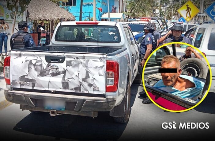 Detienen a ladrón tras persecución de Mismaloya a Bucerías gracias a rastreo por GPS