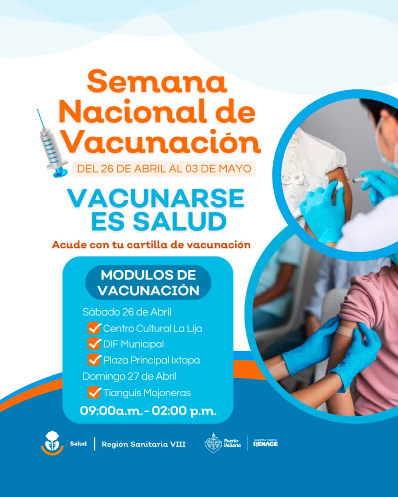 Mañana da inicio la jornada de vacunación en Puerto Vallarta