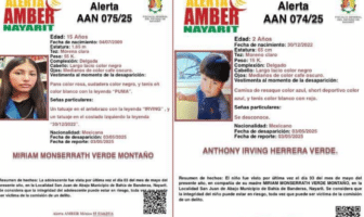 Buscan a madre e hijo desaparecidos en Bahía de Banderas; activan Alerta Amber Buscan a madre e hijo desaparecidos en Bahía de Banderas; activan Alerta Amber
