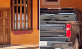 VIDEO: Atacan a balazos presidencia municipal de Huajicori durante la madrugada