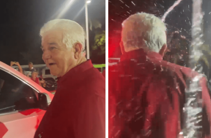 VIDEO: Abuchean a hermano de AMLO en Tabasco