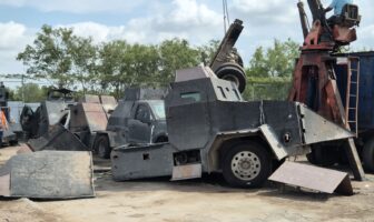 Destruye FGR 15 vehículos "Monstruos" en Tamaulipas