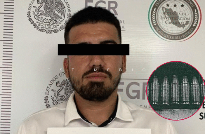 Detienen a sujeto en el Aeropuerto de Vallarta por posesión de cartuchos de uso exclusivo del Ejército
