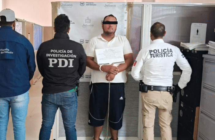 Detienen en Vallarta a presunto homicida; era buscado por autoridades de la CDMX