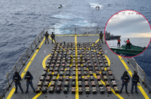 Marina asegura más de 3.5 toneladas de droga en embarcación semisumergible frente a las costas de Guerrero