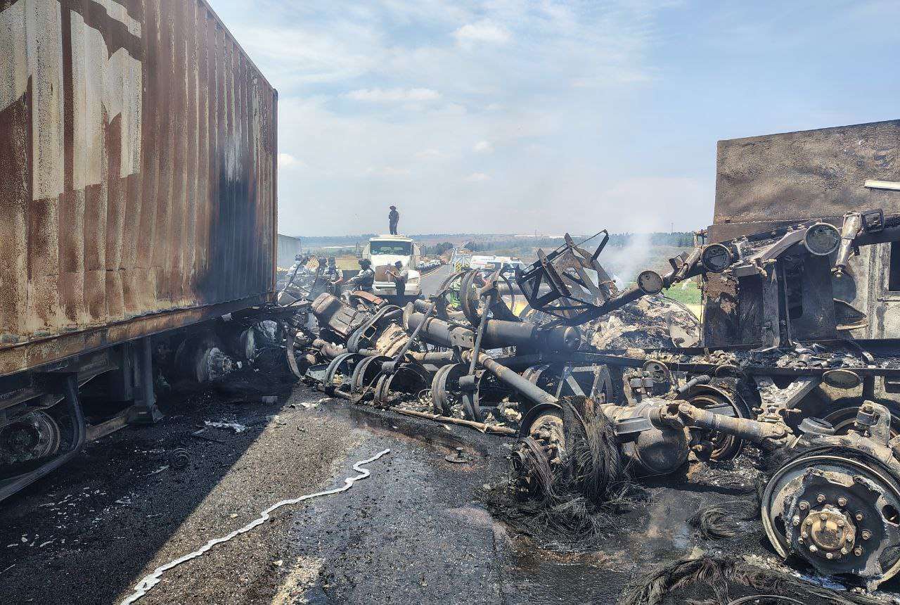Grave accidente en la Autopista a Los Altos