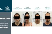 Cinco personas son sentenciadas por secuestro agravado en Jalisco