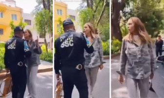 ‘Lady Racista’ insulta a policía y se viraliza en redes sociales