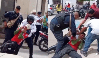 Cesan a policía vial por presunto abuso de autoridad contra motociclista en Ameca