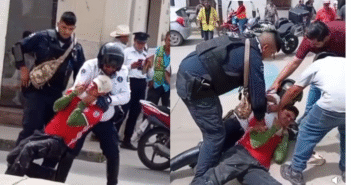 Cesan a policía vial por presunto abuso de autoridad contra motociclista en Ameca