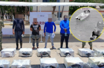 Decomisan más de 500 kilogramos de droga en las costas de Oaxaca