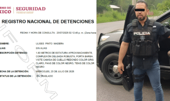 Detienen a Ulises “N”, presunto líder de “La Barredora” en Jalisco