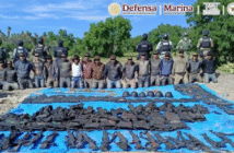 Detienen a 18 presuntos miembros del CJNG en Aguascalientes; aseguran armas, droga y equipo táctico