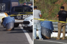 Localizan restos humanos dentro de un tambo en autopista Tepic-Mazatlán