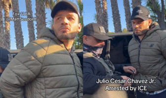 Difunden video del momento en que Julio César Chávez Jr. es detenido en California Noticias de Puerto Vallarta | NotiespacioPV | Difunden video del momento en que Julio César Chávez Jr. es detenido en California