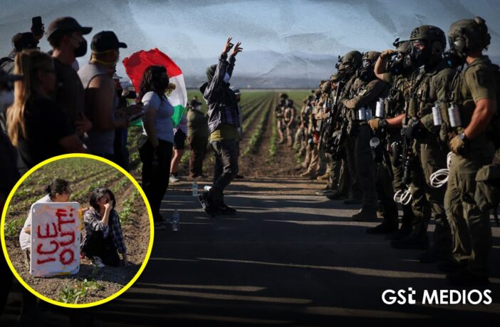 ICE realiza redadas migratorias en campos agrícolas de california