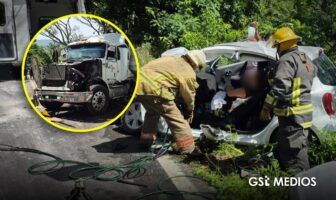 Choque frontal en Cabo Corrientes deja una persona gravemente herida
