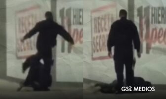 Separan de su cargo a policía que golpeó a un indigente en Tlaquepaque